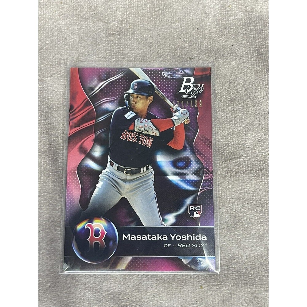 2023 Bowman Platinum Masataka Yoshida Rookie Card Ted Refractor 171/199